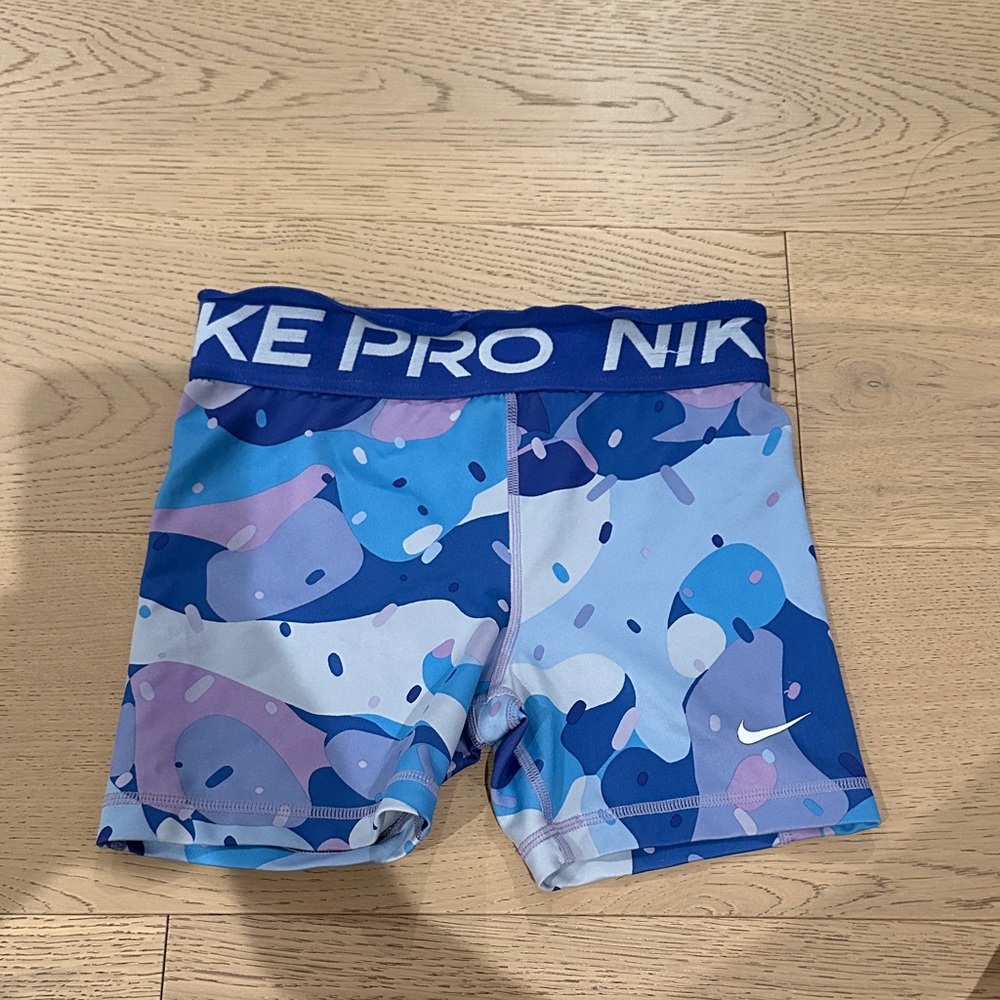 Nike Pro Multicolor Camo Shorts